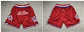 1996 All Star Red Just Don Pocket Shorts,baseball caps,new era cap wholesale,wholesale hats